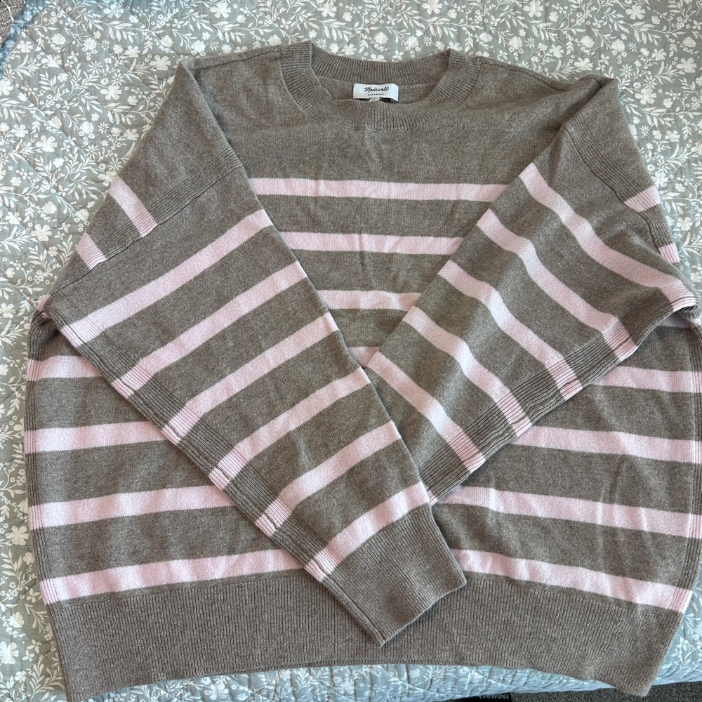 NWT Madewell 100% Cashmere Sweater